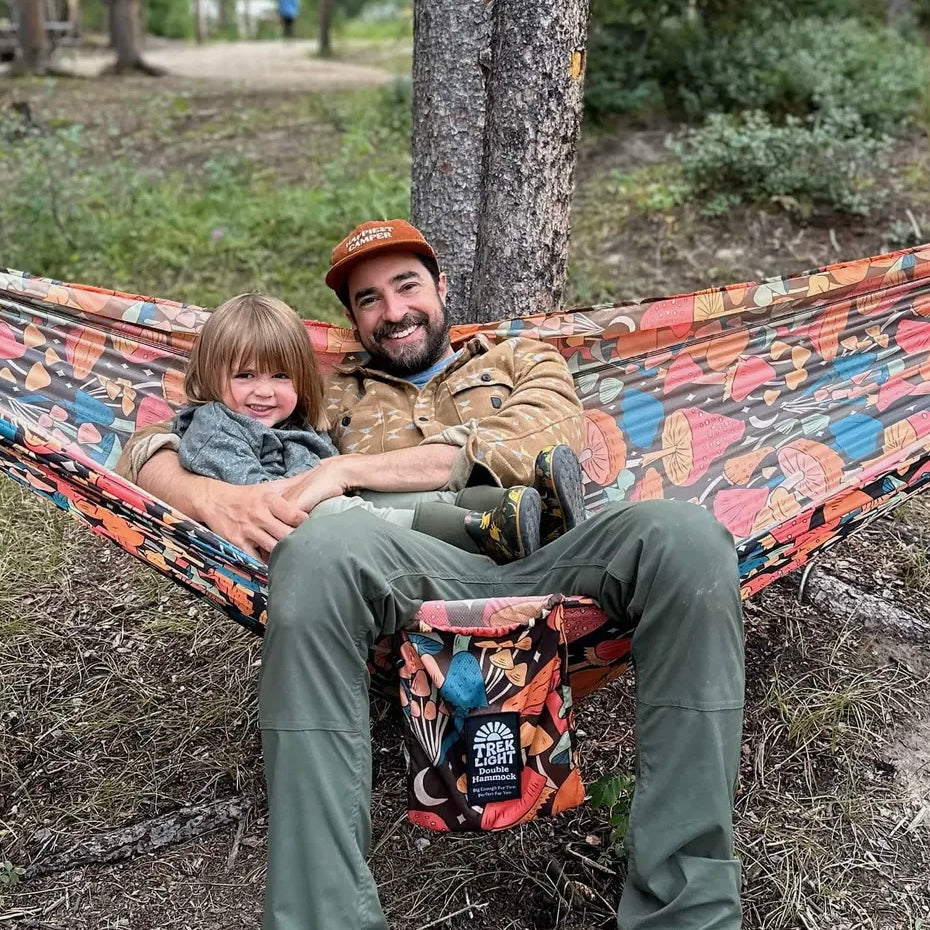 Trek Light Double Hammock | Mushroom Print