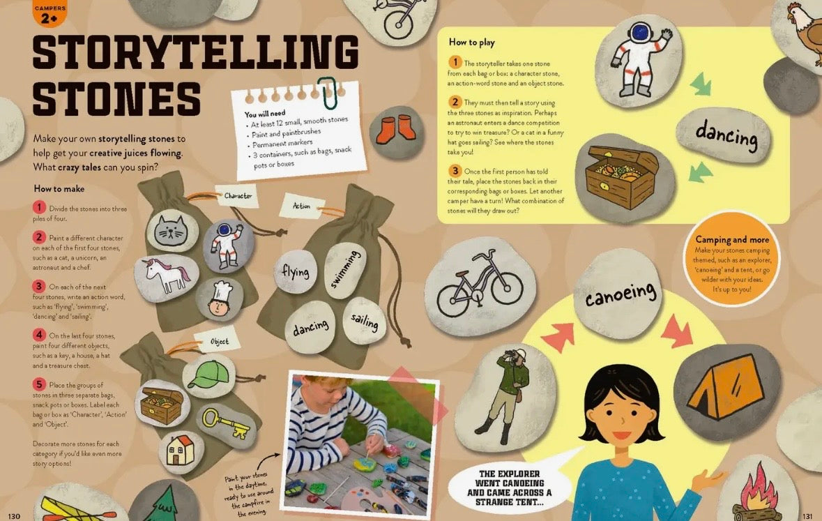 Lonely Planet Kids Create Your Own Camping Activities - Hardcover
