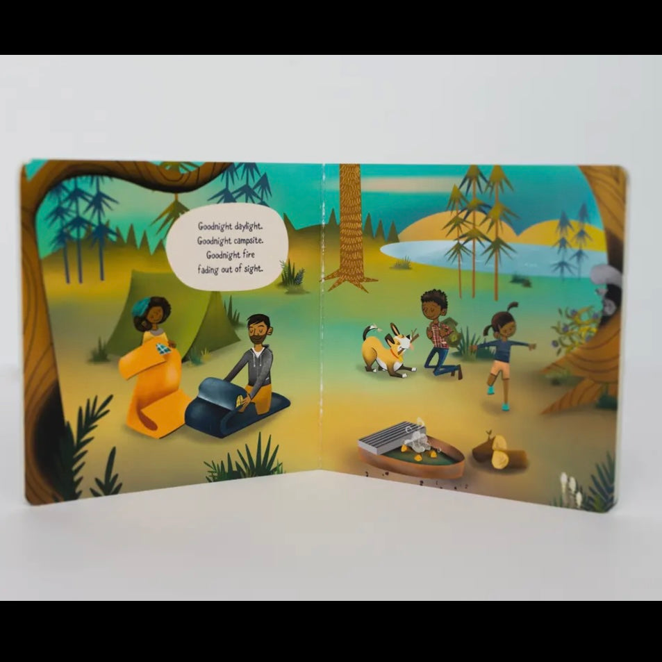 Goodnight Great Outdoors Board Book by Lucas Alberg