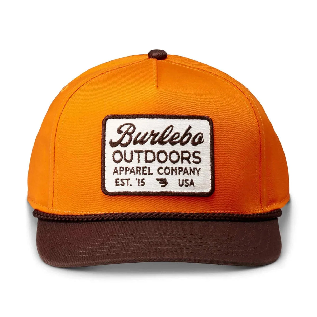 Burlebo Cap Blaze Outdoors Orange & Brown Bill
