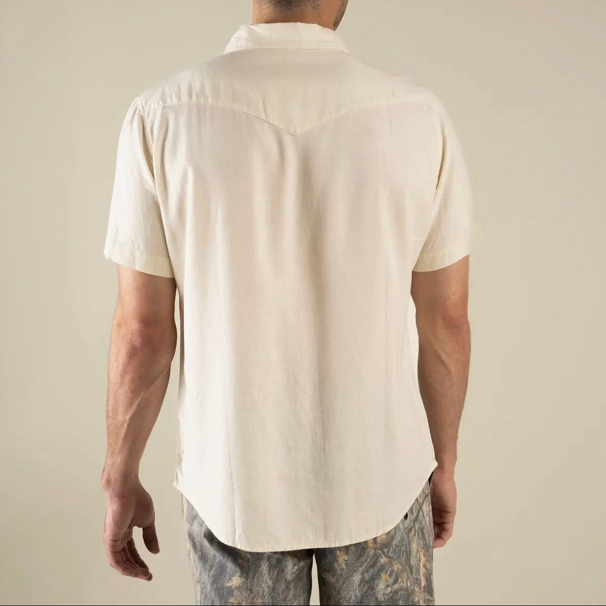 Sendero The Wyatt Pearl Snap Short Sleeve Solid Shirt