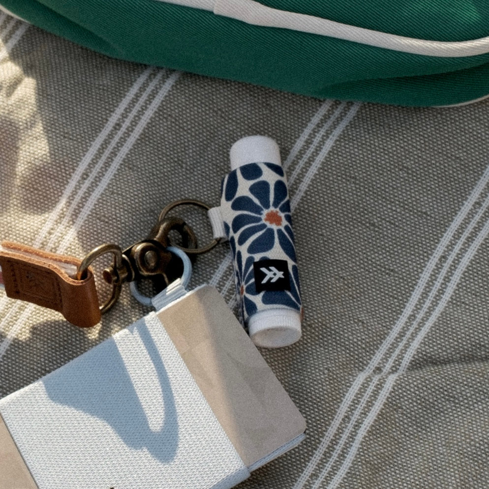 Thread Chapstick Holder Keychain