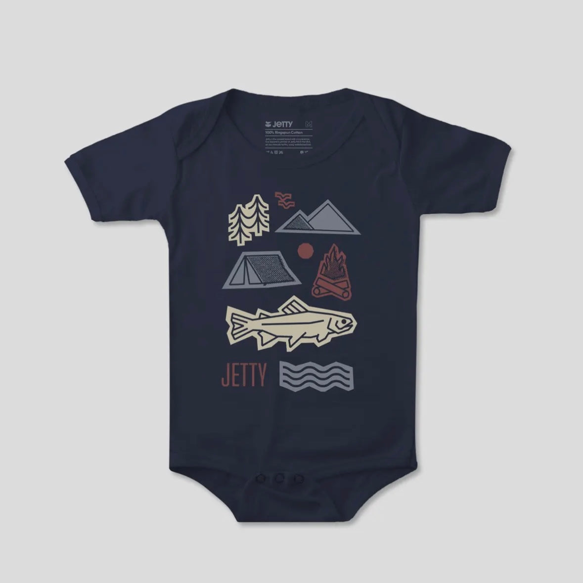 Jetty Elements Bodysuit - Navy