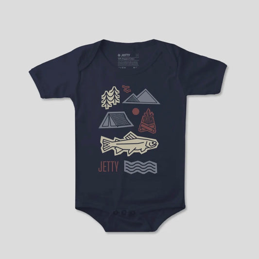 Jetty Elements Bodysuit - Navy