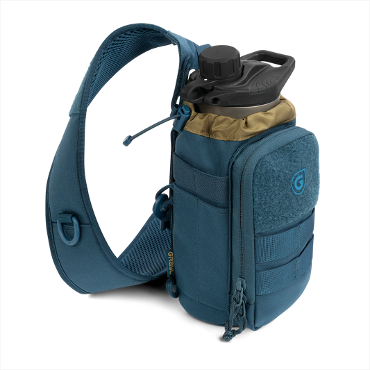 GRAYL Mission Bottle Sling in Wander Blue