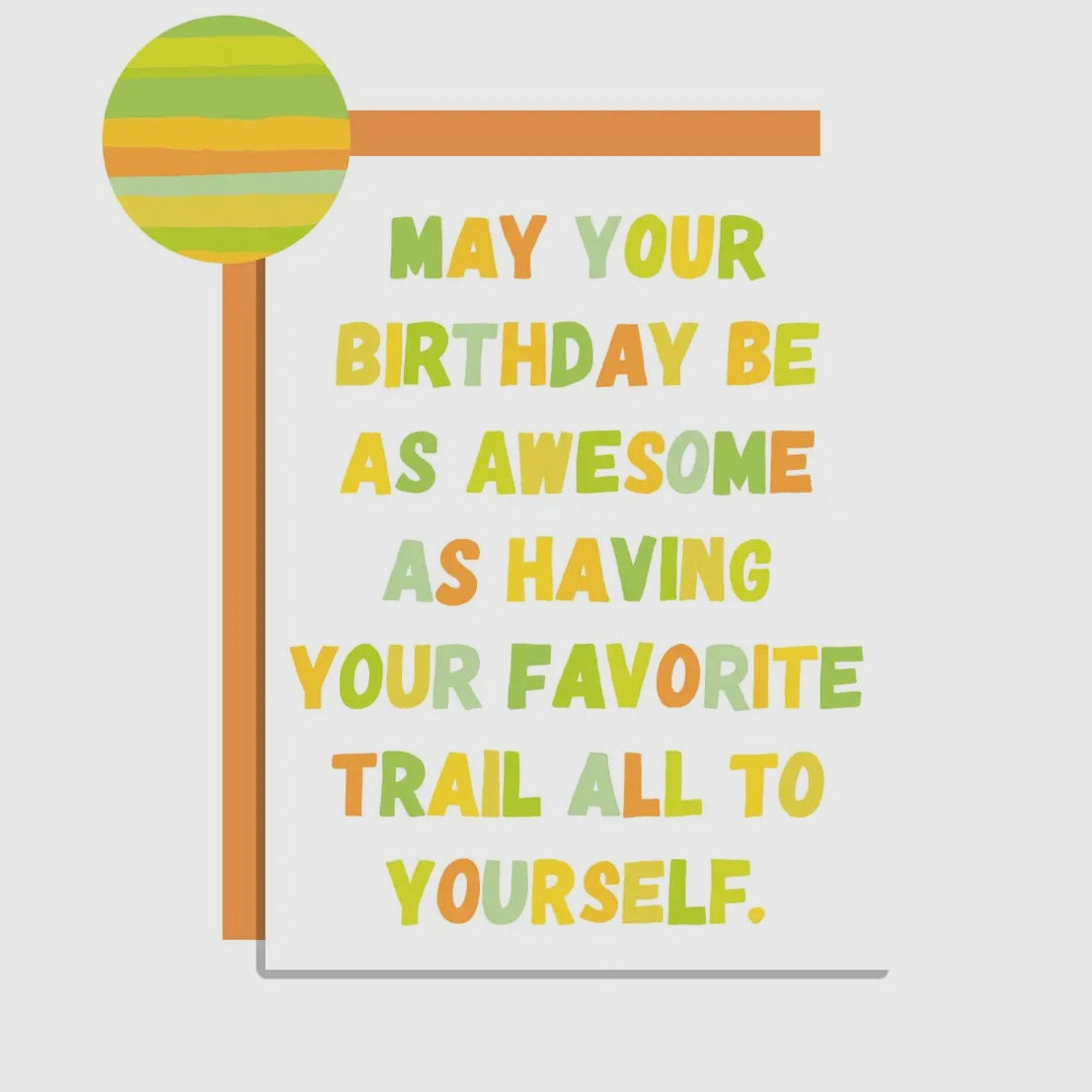 Wild Lettie Blank Card