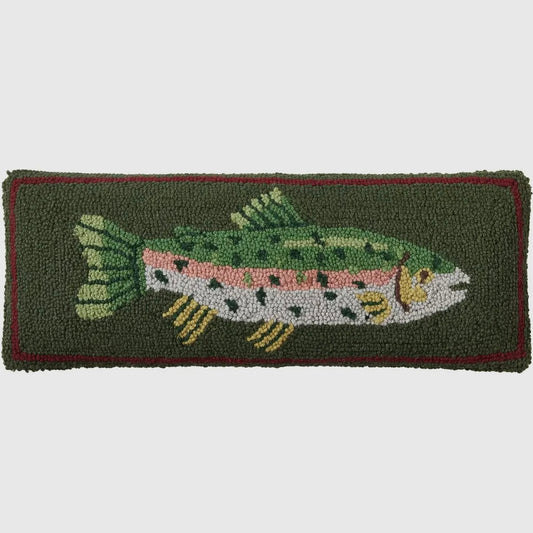 Camp Wandawega Trout Hook Pillow