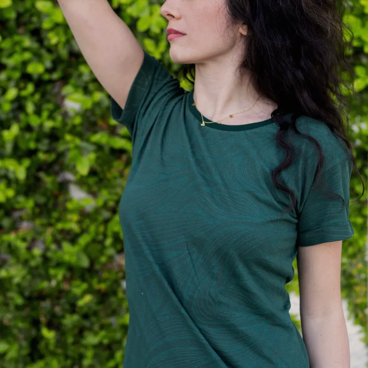 Happy Earth T-Shirt Dress | Tropics