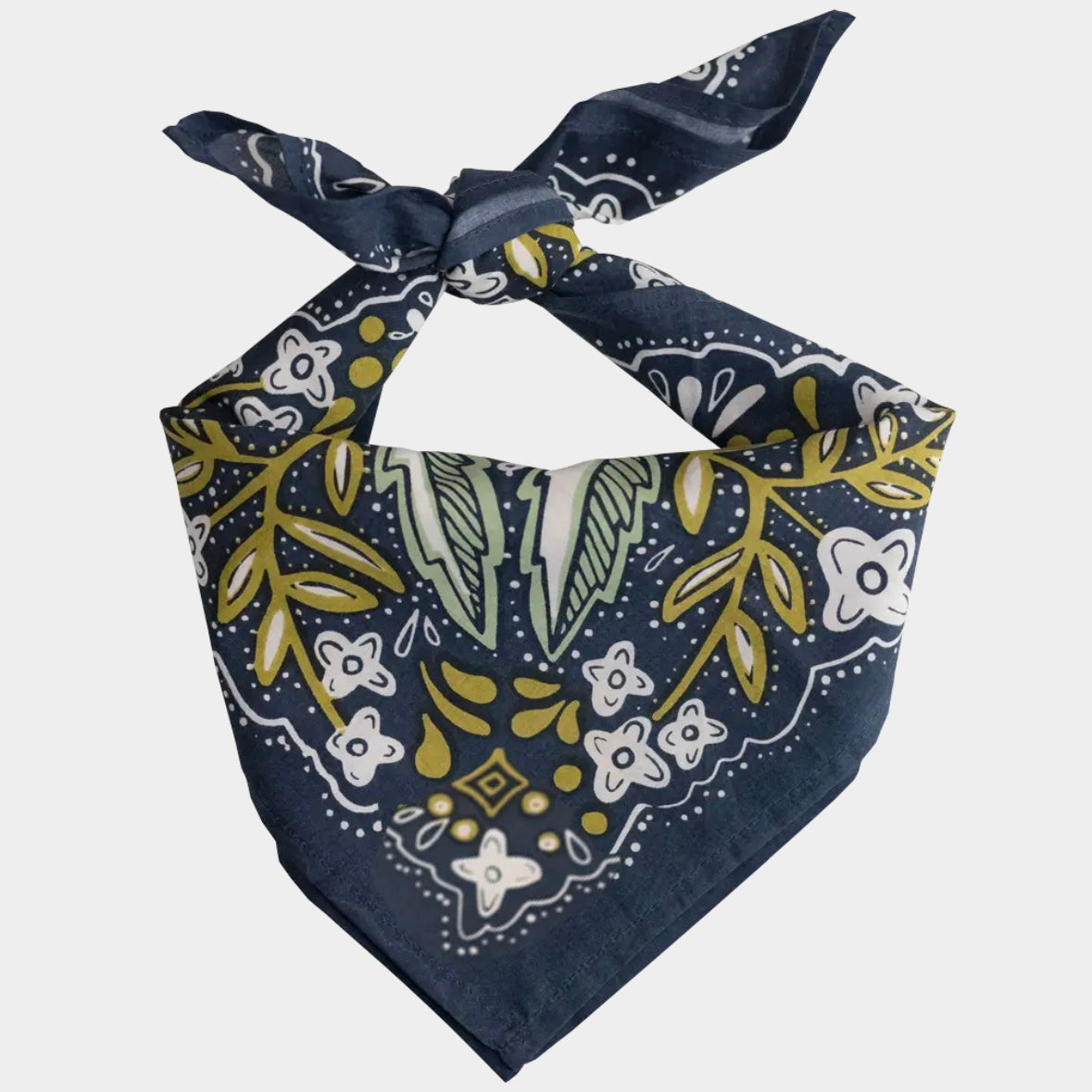 Handker Bandana 100% Organic Cotton 22" x 22"