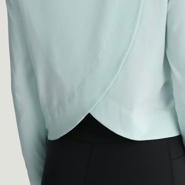 Free Fly Women's Bamboo Shade Crossover Long Sleeve