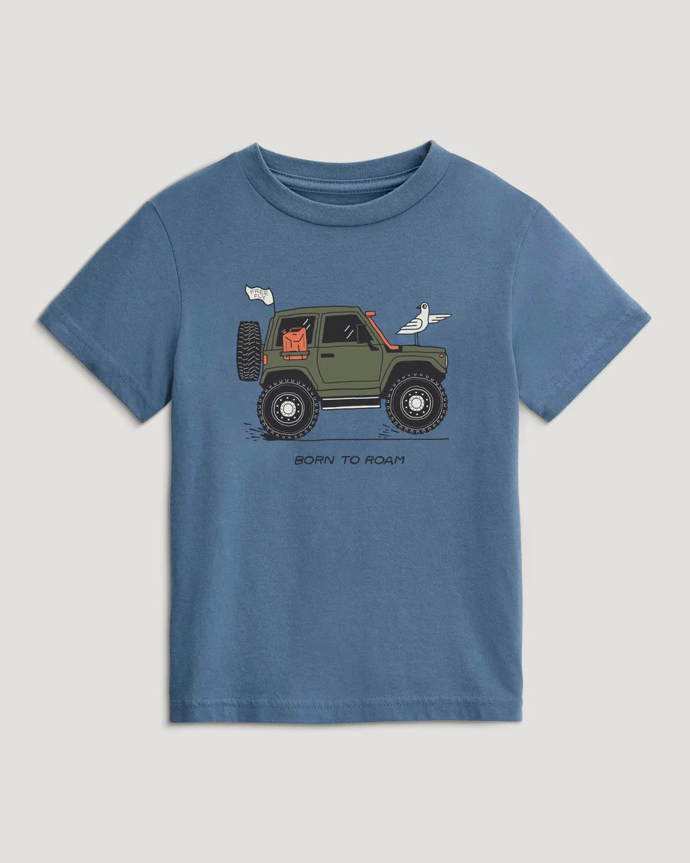 Free Fly Toddler Born To Roam Tee