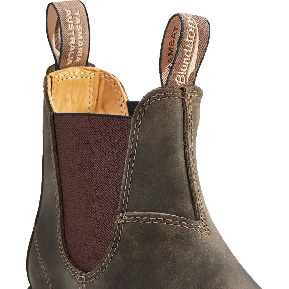 550 Blundstone Classic Series  Elastic Side Boot (AUS Sizing)  Rustic Brown #585