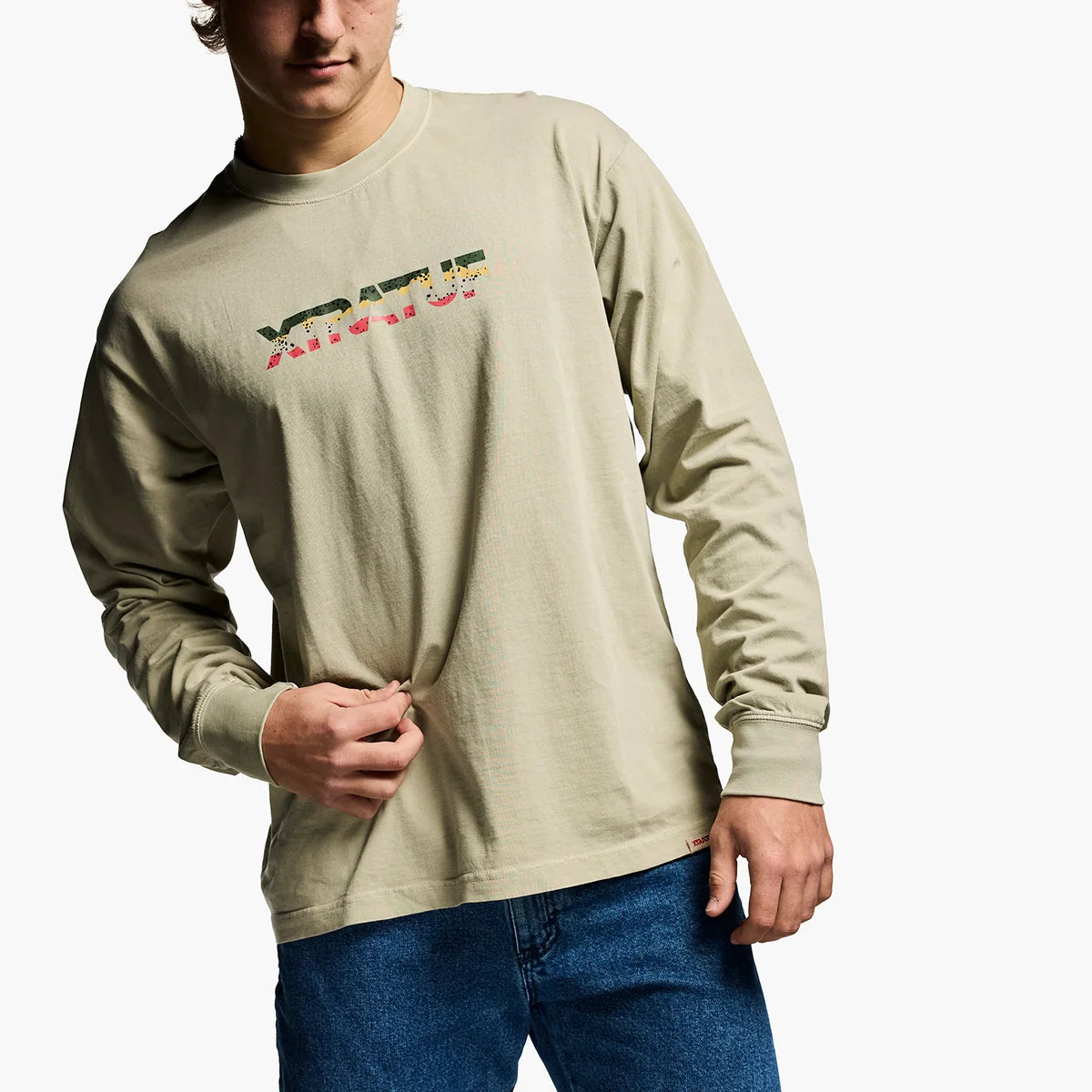 XTRATUF Men's Long Sleeve Tee - Rugged and Reliable Trout