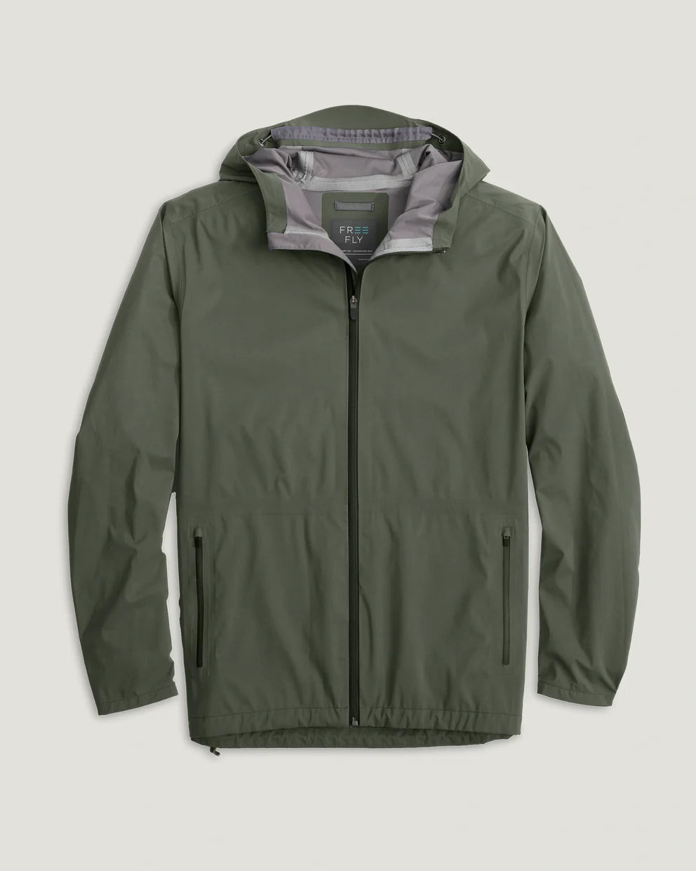 Free Fly Men's Cloudshield Rain Jacket - Dark Olive