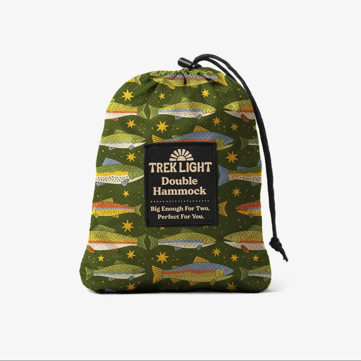Trek Light Double Hammock | Trout Print