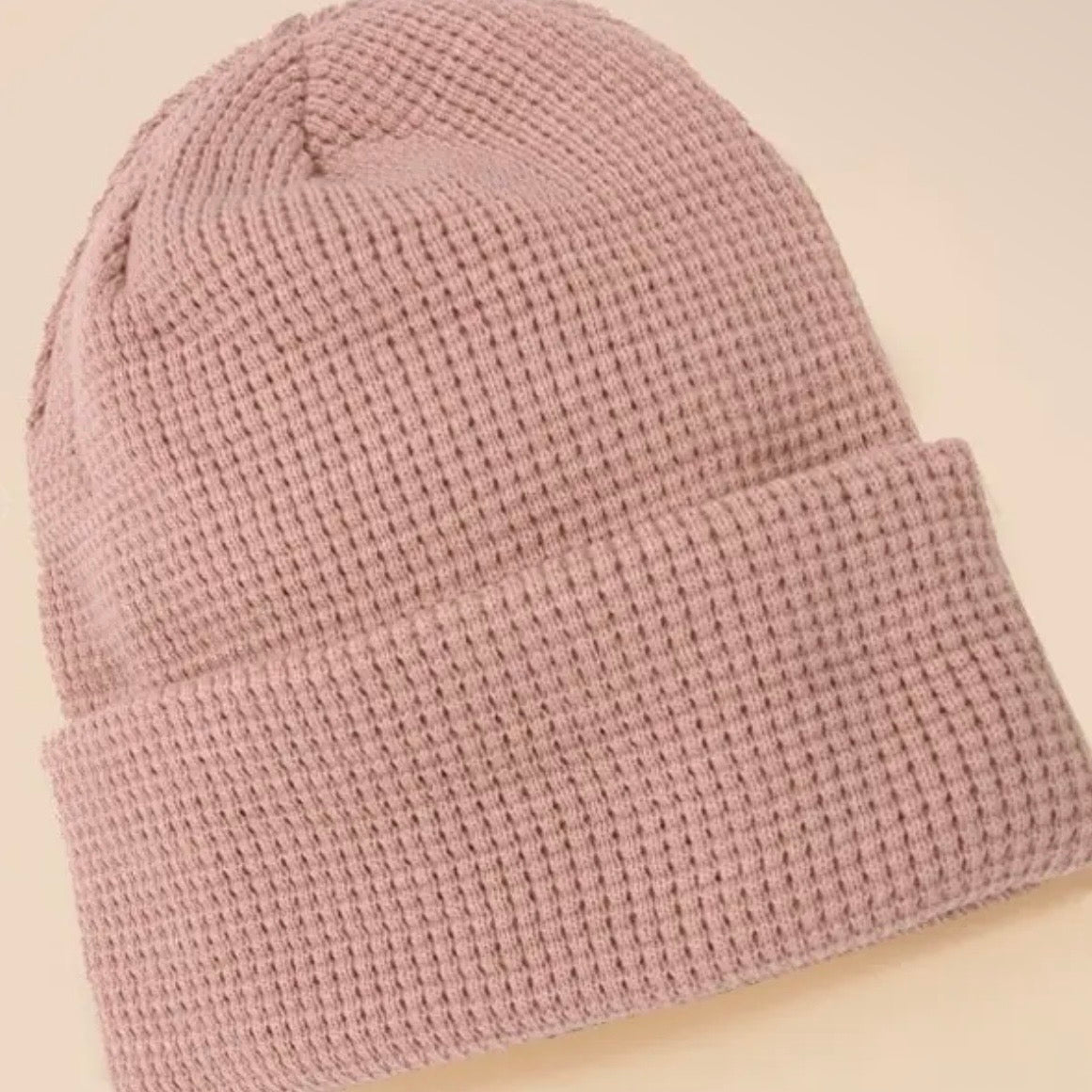 Soft Ribbed Knit Beanies Hat