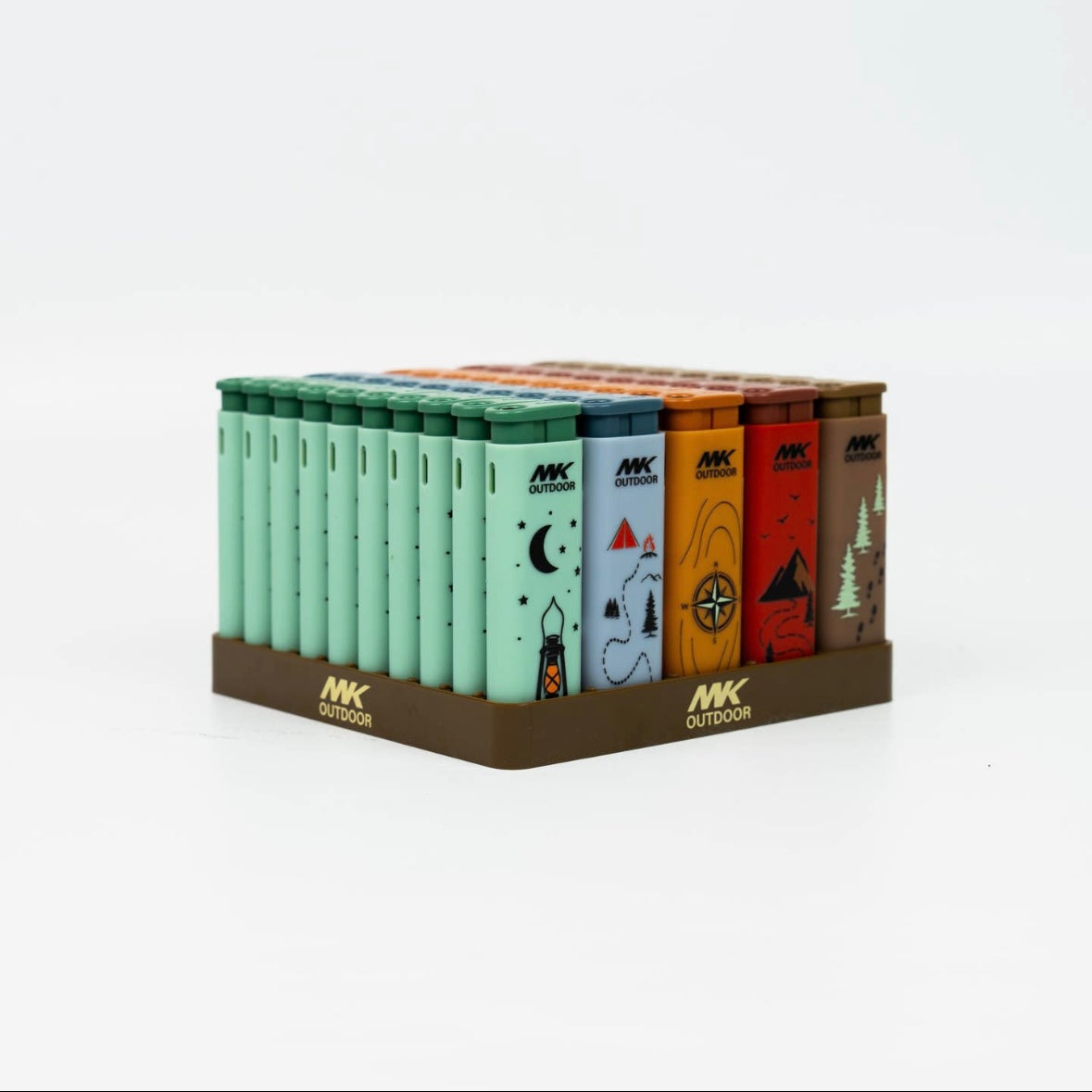 Mk Lighter Trail Blazer Series, Windproof, Pocket Lighter