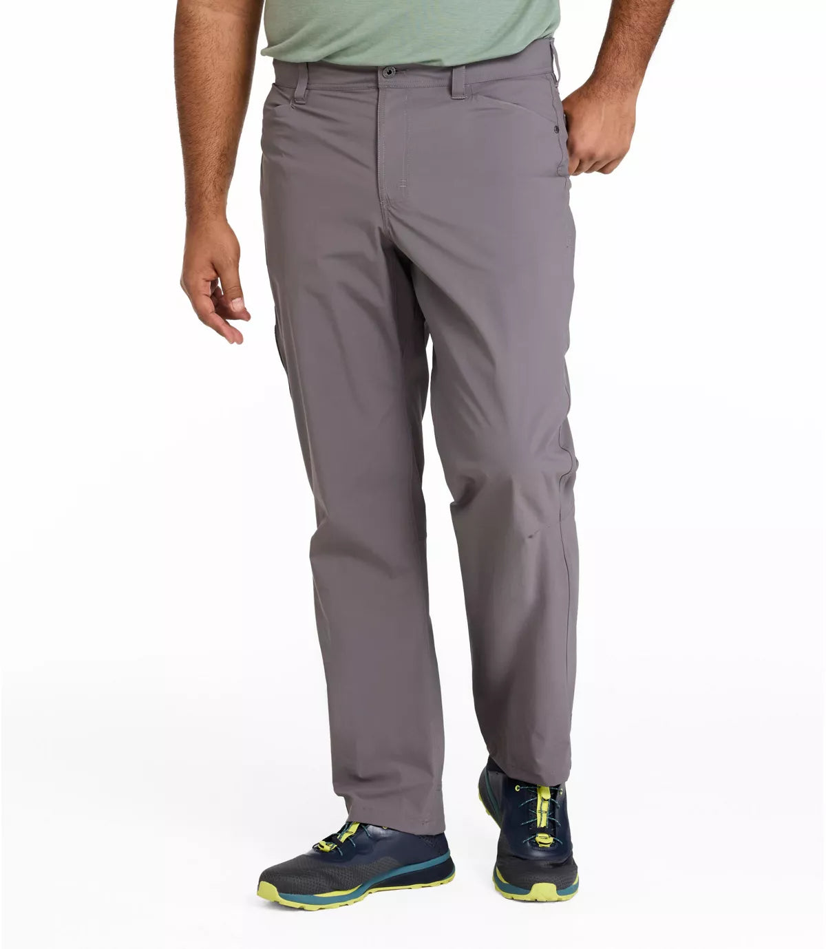 L.L. Bean Men's No Fly Zone Pants Dark Silt