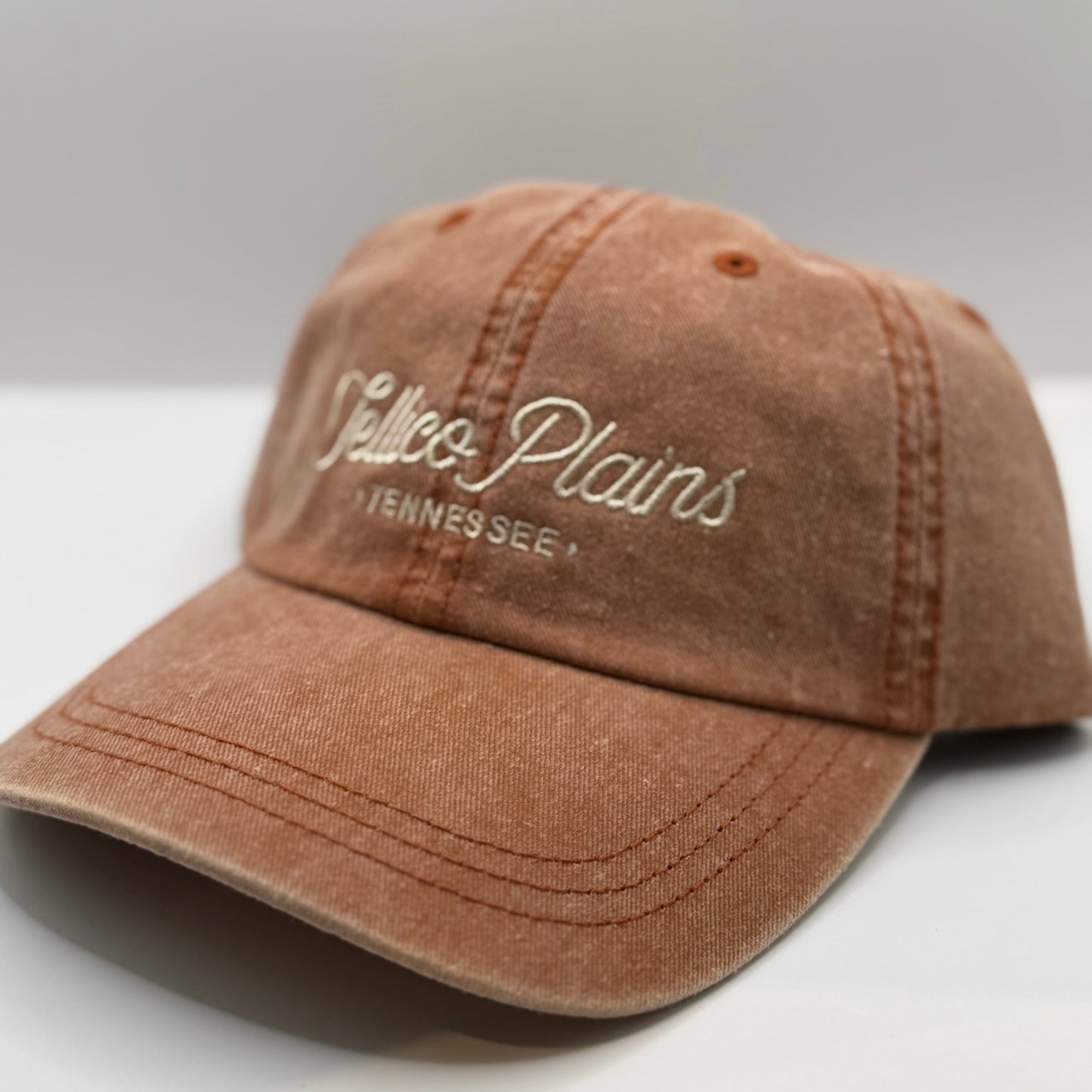 Tellico Plains Straight Script Baseball Hat