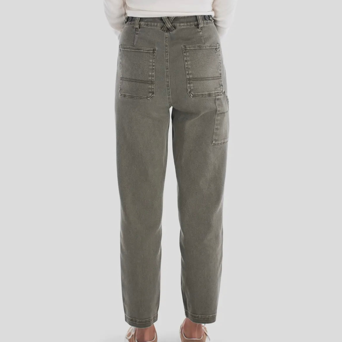 Jetty Venice Utility Pant - Olive