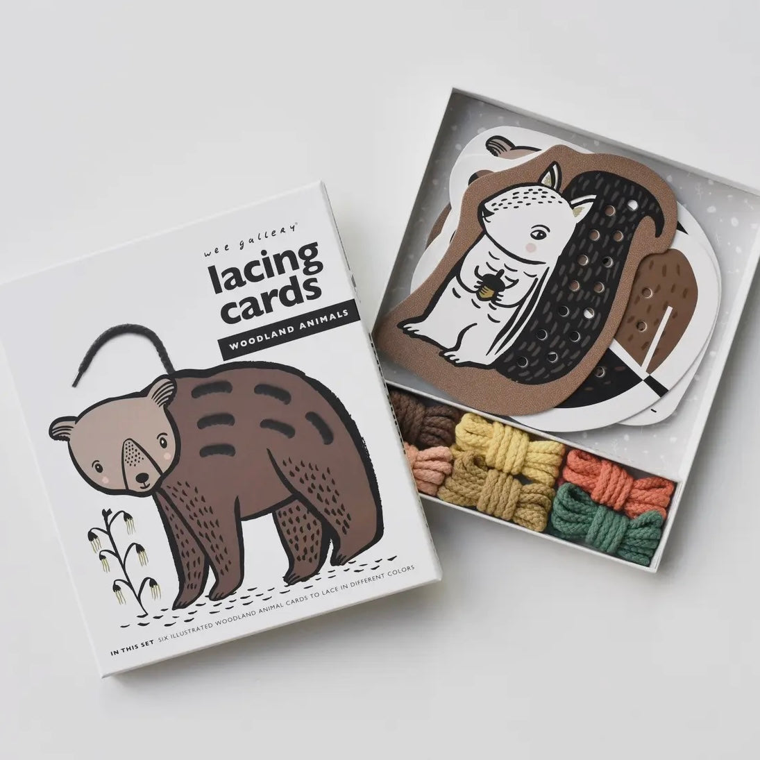 Lacing Cards - Woodland Animals