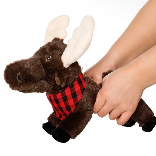 Animated Moose Dog Toy