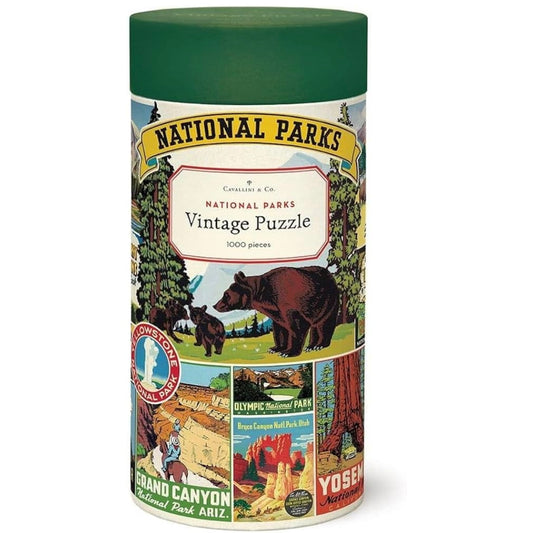 Cavallini & Co National Parks 1,000 Piece Puzzle