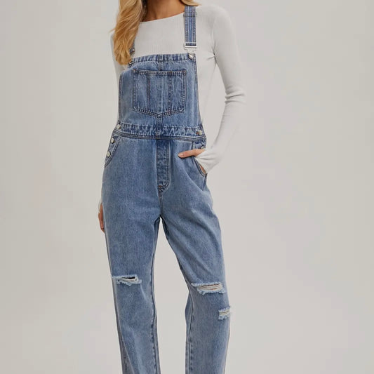 Denim Overalls