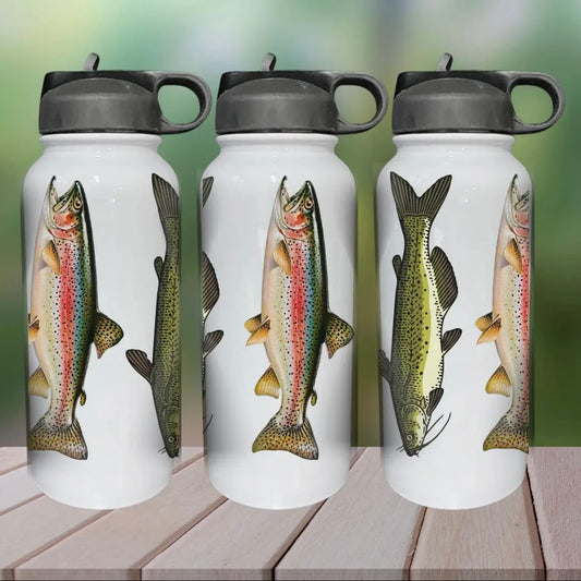 Insulated Sublimated Freshwater Fishing Water Bottle