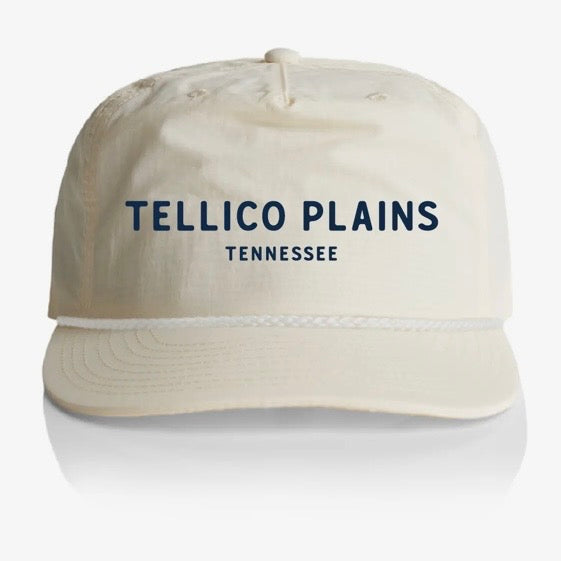 Endless August Supply Co. Tellico Plains Nylon Rope Hat - ecru/navy