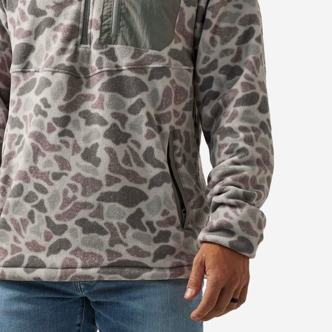 Burlebo Micro Fleece in Classic Deer Camo