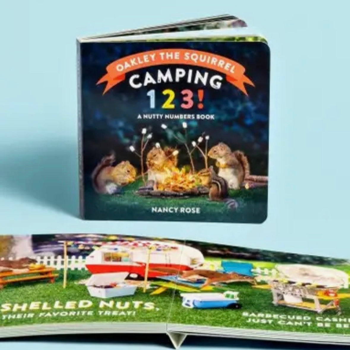 Oakley the Squirrel: Camping 1, 2, 3!