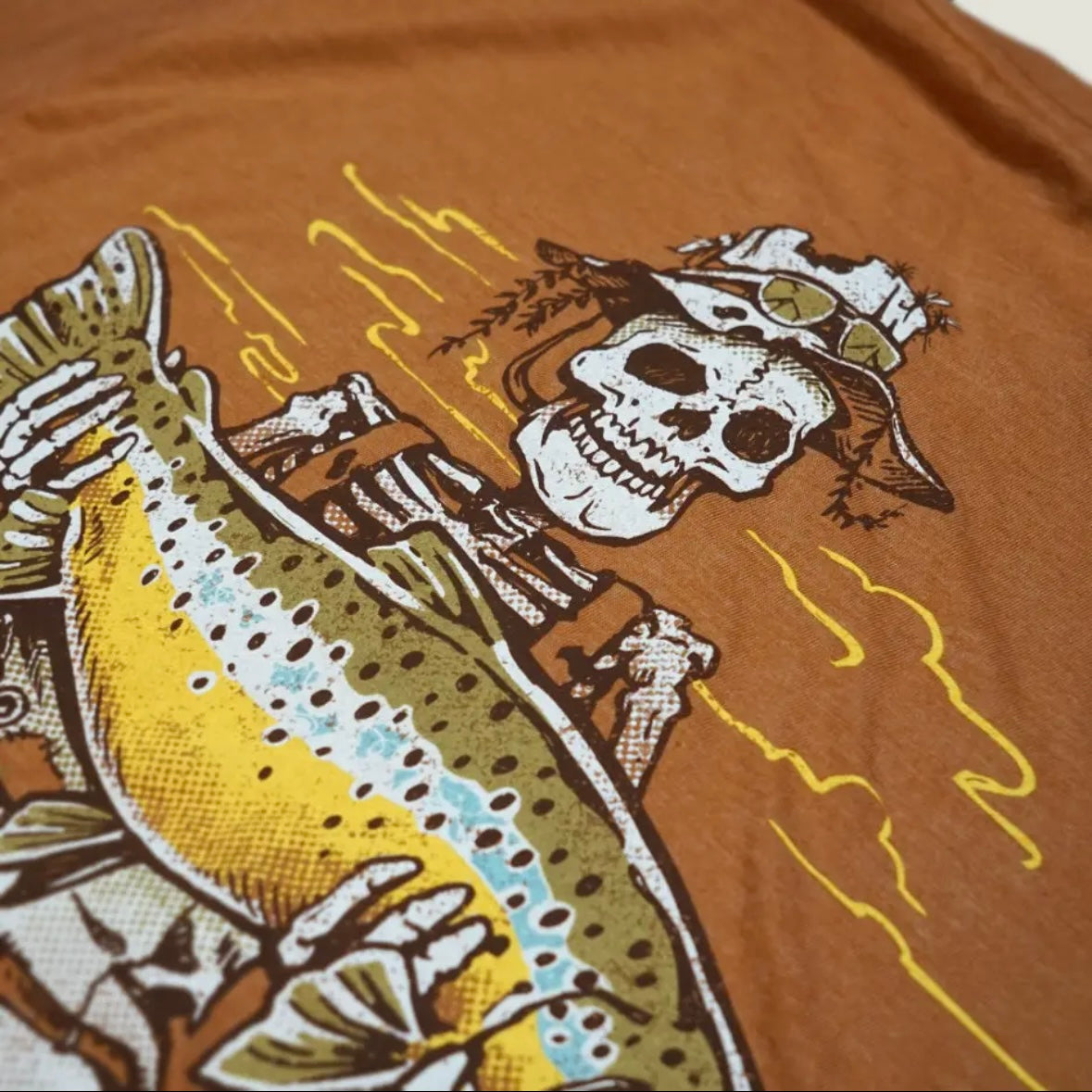 Lakes Rivers Streams Forever Fishing | Brown Trout Tee