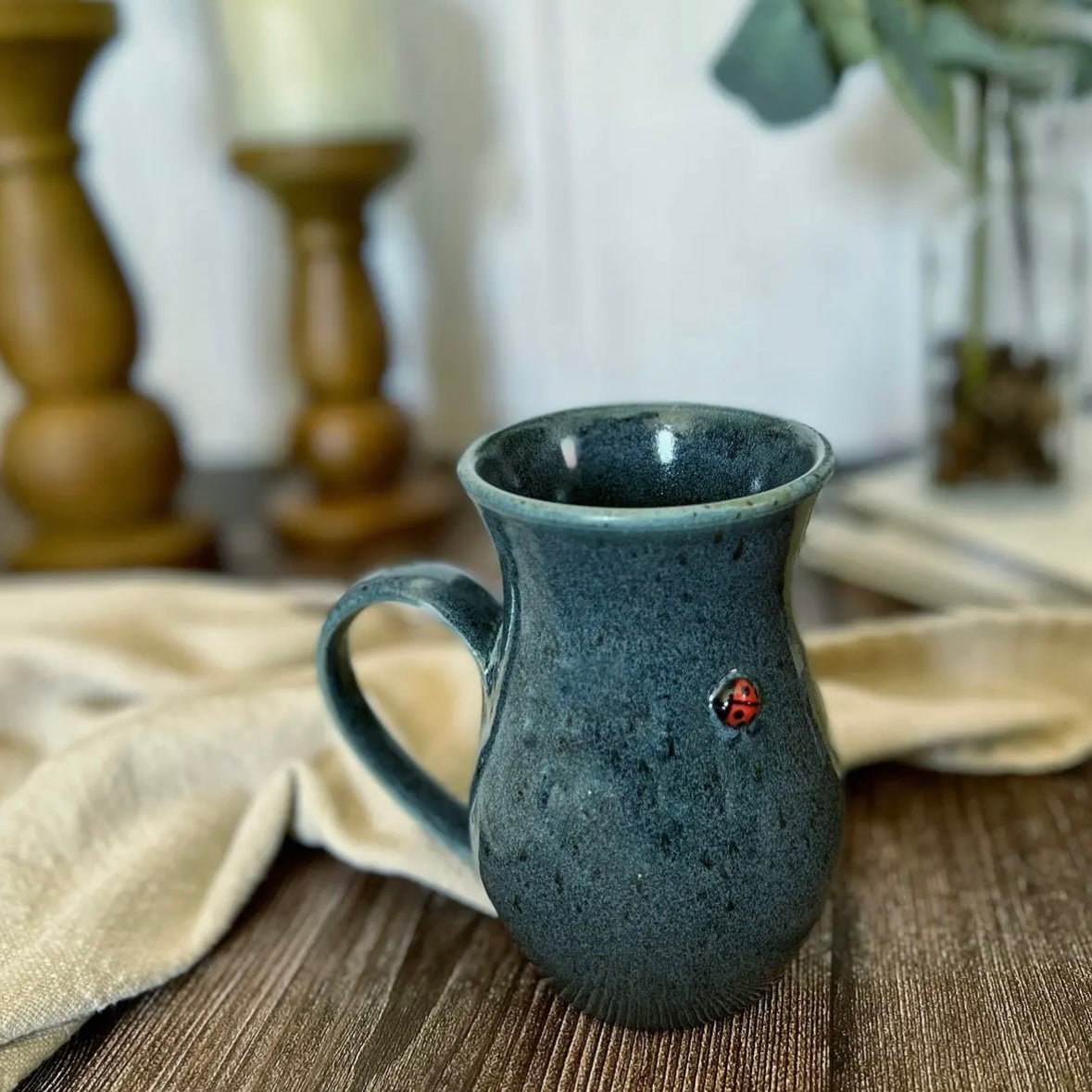 Bug Pottery Curvy Mug