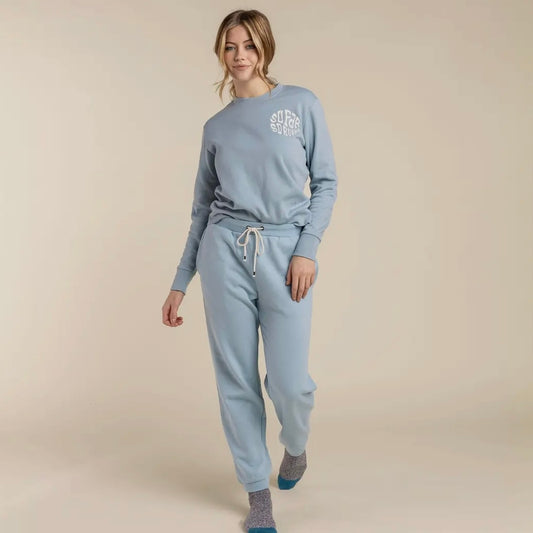 Sendero Provisions Women's Relaxed Sweatpant in Sterling Blue