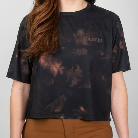 Handup Cropped Activitee - Stonewash Ember
