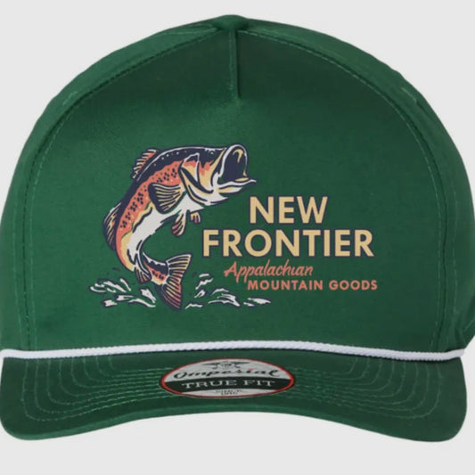 New Frontier Fishing Cap (Bass Green)