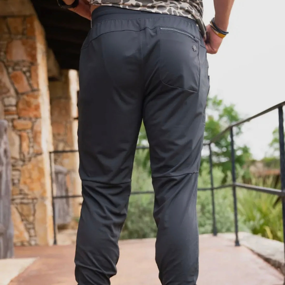 Burlebo Performance Jogger - Gun Metal Grey