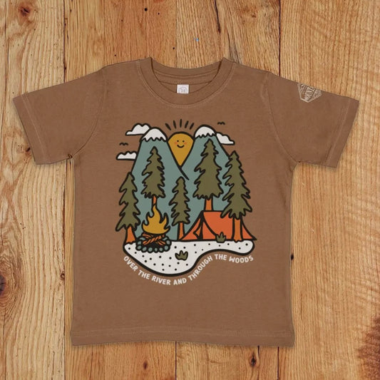 Of These Mountains Over the River & Through the Woods Toddler Tee