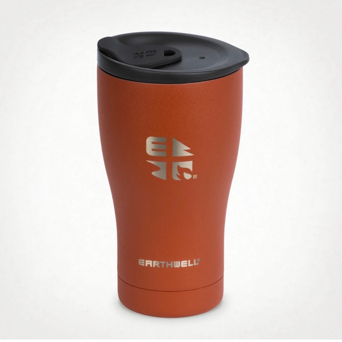 Earthwell 16oz Early Riser™ Vacuum Tumbler in Sierra Red