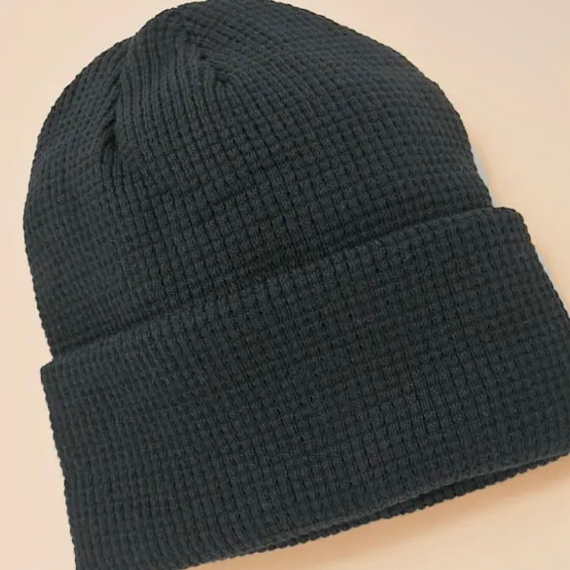 Soft Ribbed Knit Beanies Hat