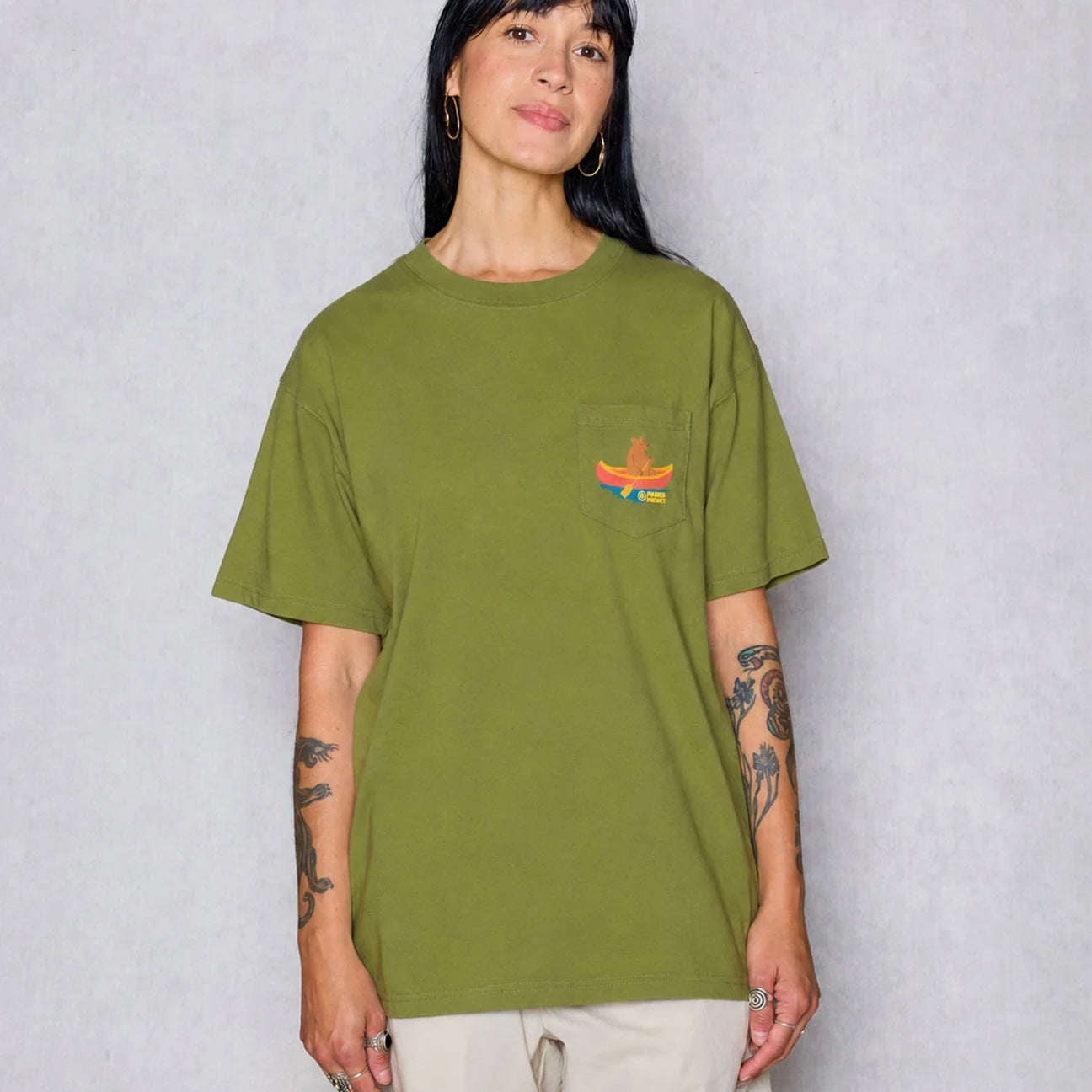 Parks Project Bears At Camp Pocket Tee