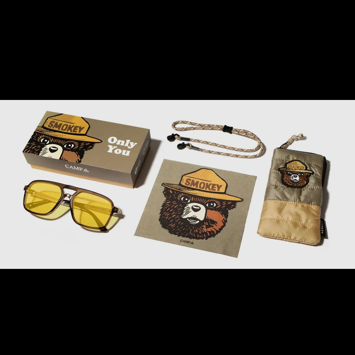 Smokey Bear X CAMP Sunglasses