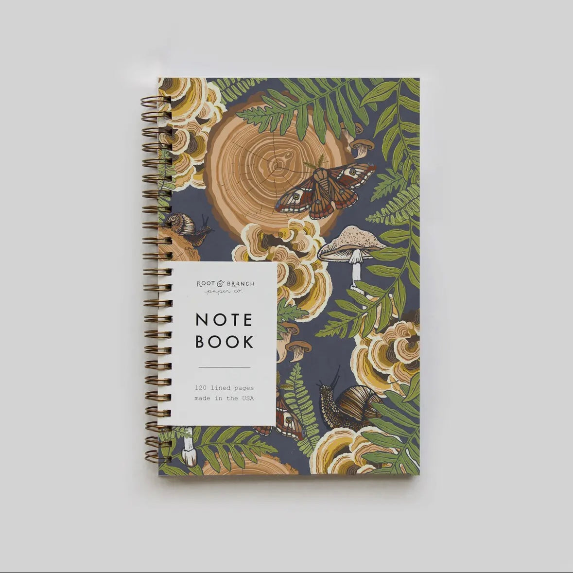 Root & Branch Paper Co Spiral Bound Notebook