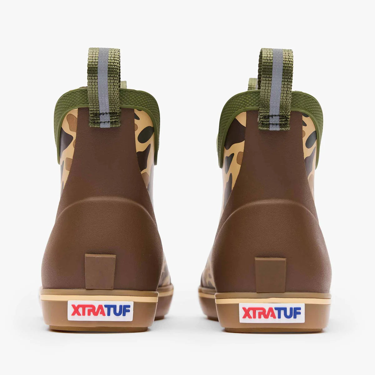 XTRATUF Little Kids Ankle Deck Boot in Duck Camo