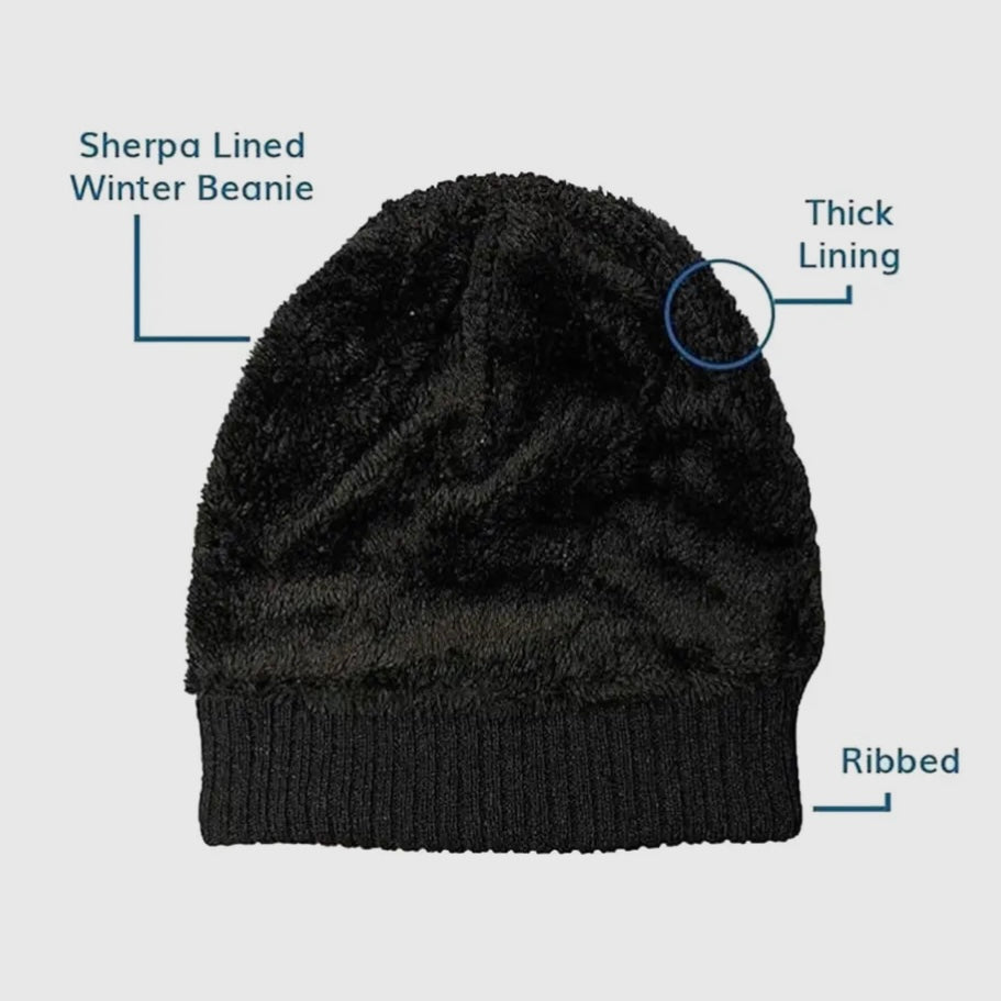 Rodeo Yeehaw Sherpa Lined Beanie