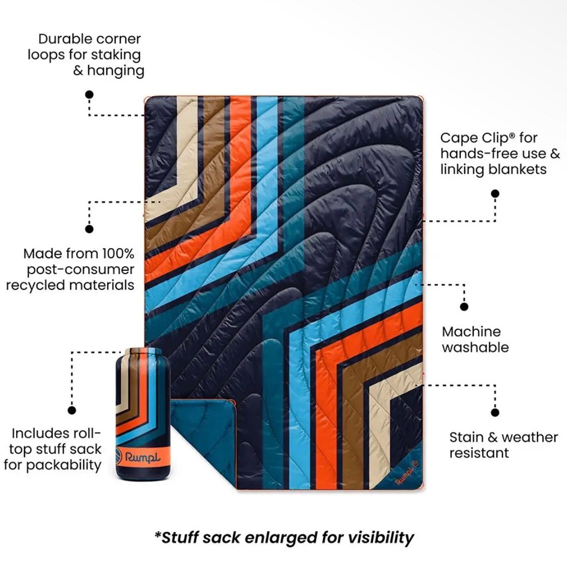 Rumpl Original Puffy Blanket