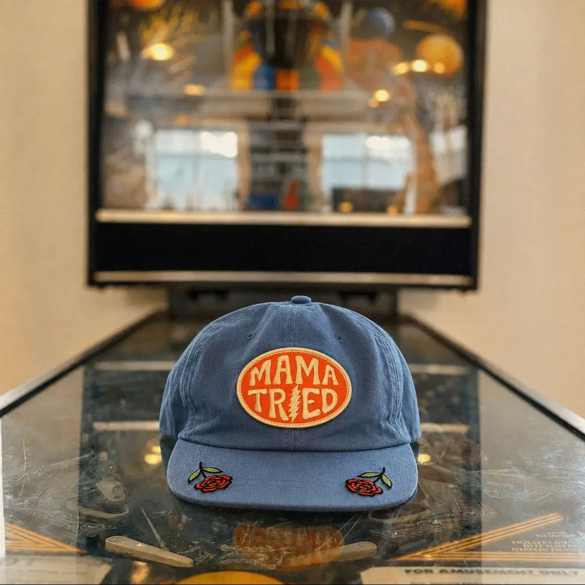 Trek Light Cotton Snapback Hat | Mama Tried