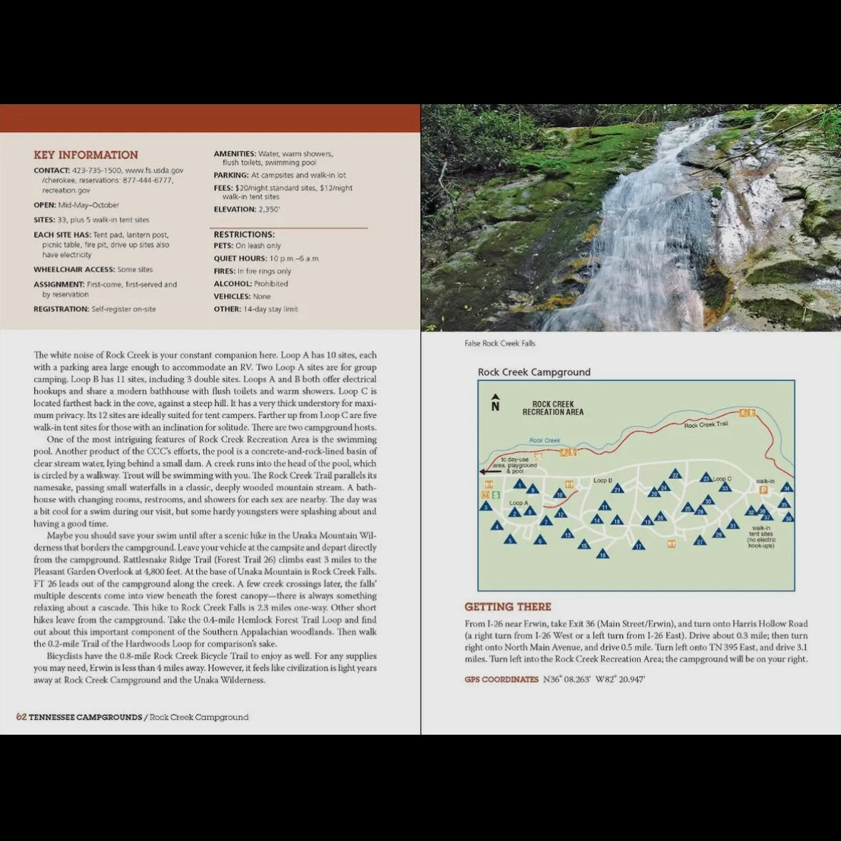 Best Tent Camping: Southern Appalachian & Smoky Mountains 5e