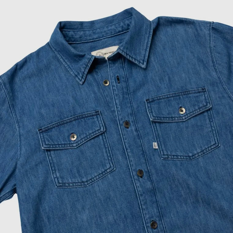 New Frontier Recycled Denim Work Shirt